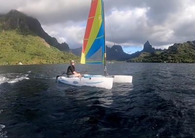 Hobie Cat Sailing private charter tahiti