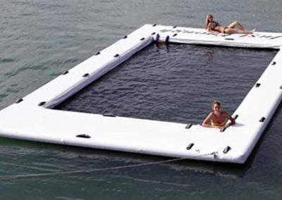 SuRi Adventure yacht inflatable pool